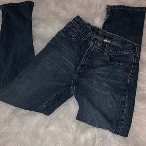 Slim straight Blue jeans